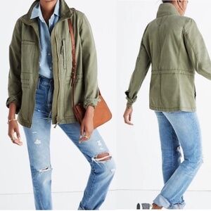 Madewell Fleet Green Utility Jacket